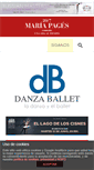 Mobile Screenshot of danzaballet.com